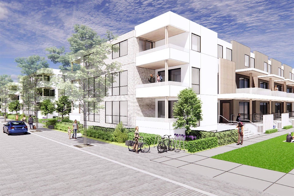 Townhouse proposals by Westcorp to the City of Kelowna, up for consideration Monday, Dec. 7. (City of Kelowna/Westcorp)
