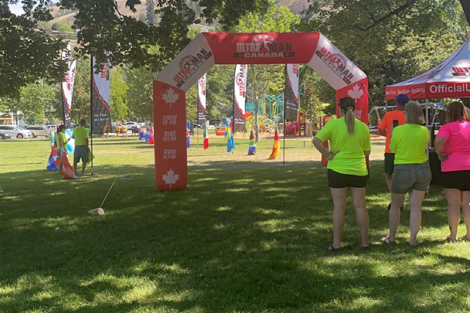 Ultraman Canada, a gruelling 3-day multi-sport race came through South Okanagan this weekend setting a new record with top three in the standings being all females. (Holly Dunlop)