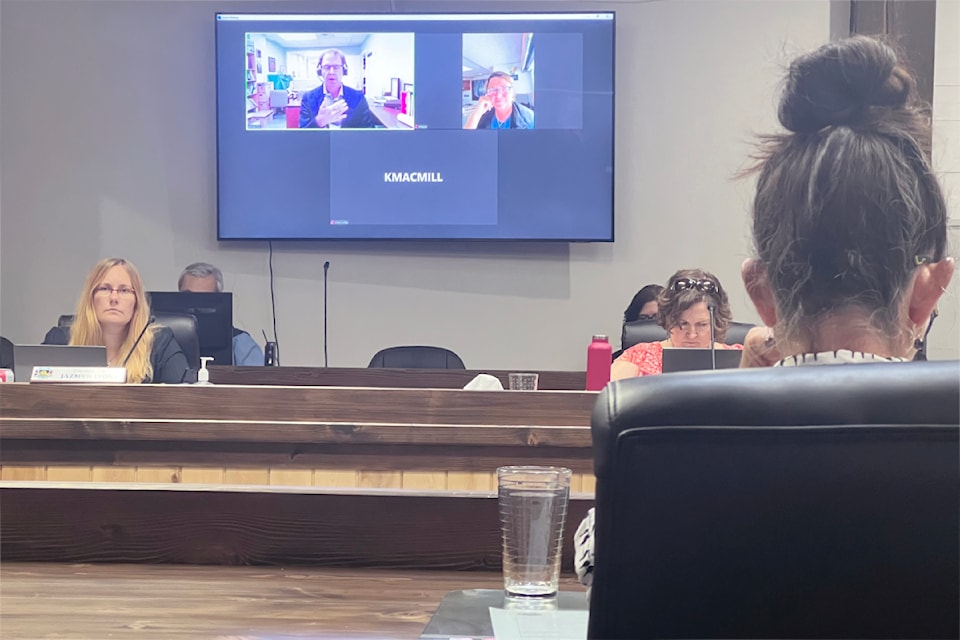 B.C.'s Health Minister Adrian Dix spoke at the Williams Lake regular council meeting on Aug. 13.
