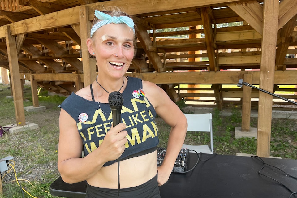 Sabrina Symington, known as Bria, was one of the presenters at the Live Out Loud events.