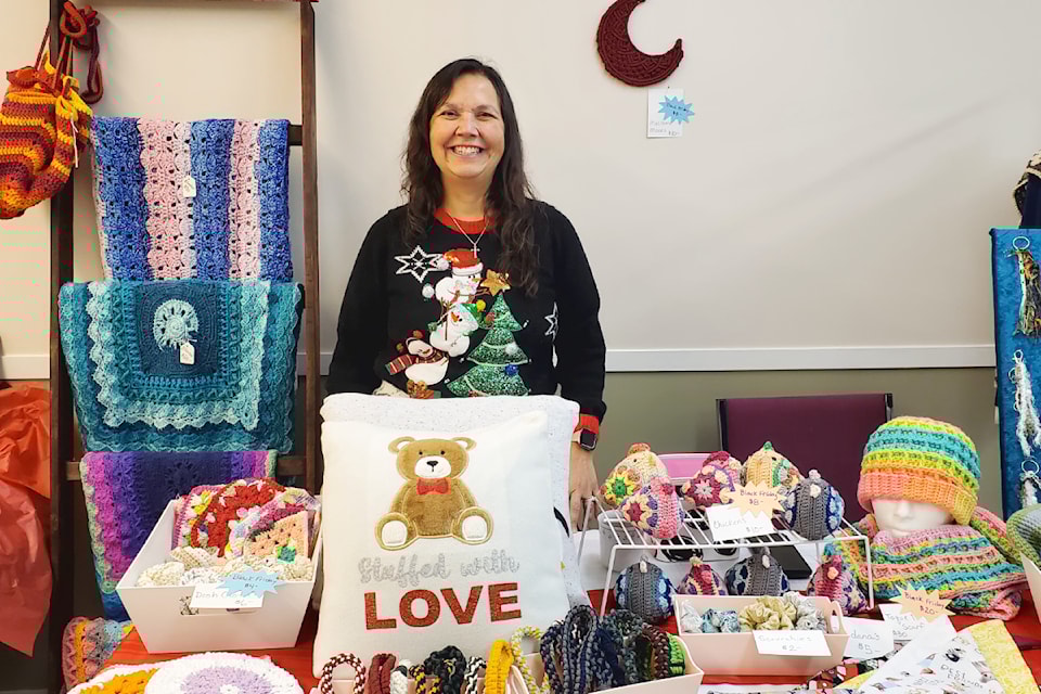 Roberta Smith organizes the Lutheran Church Christmas Market every year. 