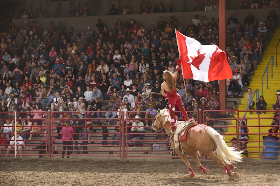 July 1, 2024 performance of the 96th Annual Williams Lake Stampede.