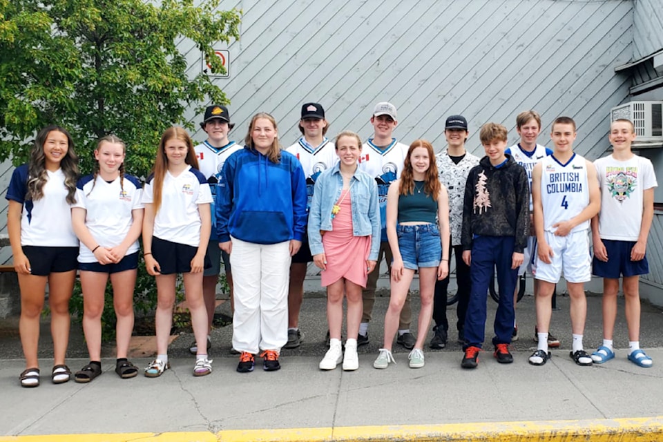 Williams Lake athletes are excited to be heading to the BC Summer Games July 17 - 21 in Maple Ridge. 