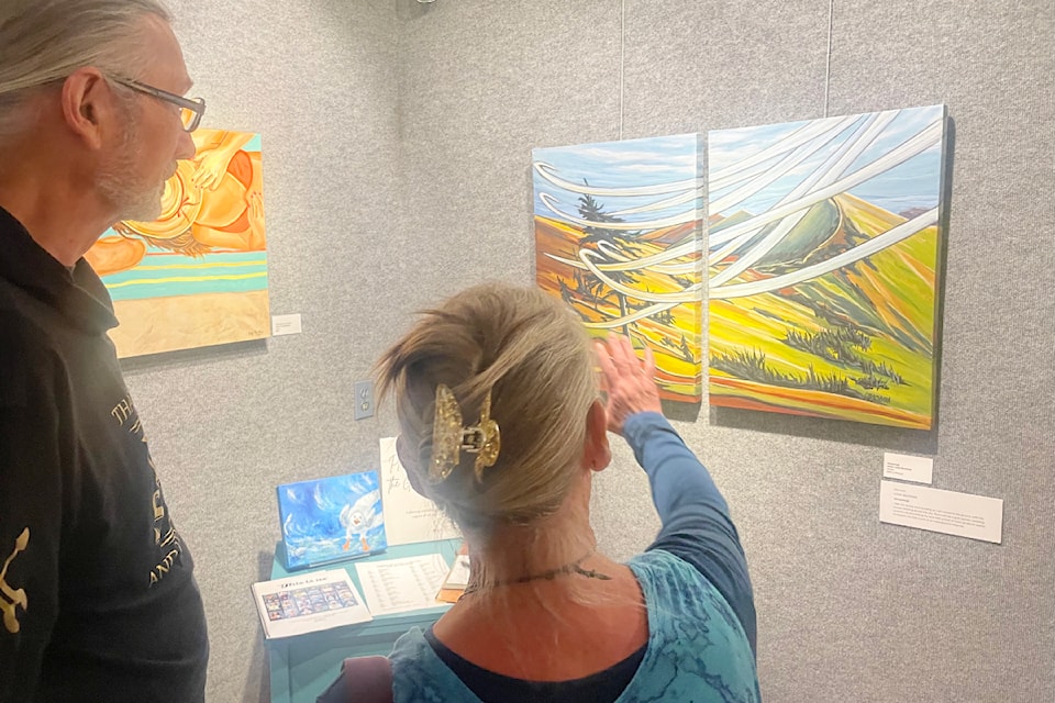 A group show by Cariboo Art Society artists called In the Spirit is up until June 29 at the Station House Gallery in Williams Lake