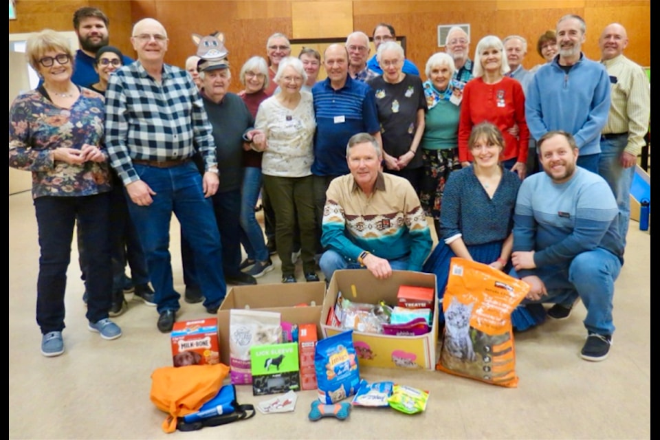 Williams Lake square dancers have fun and share a little Valentine love for the local BCSPCA. 