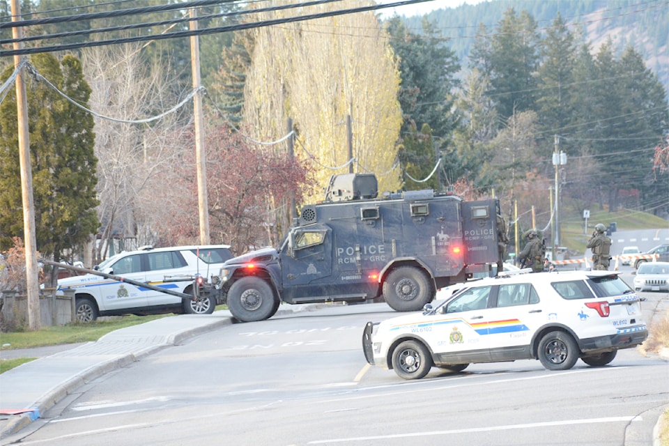 RCMP carried out an operation in Williams Lake to enter a residence in the 300 block of Western Avenue.
