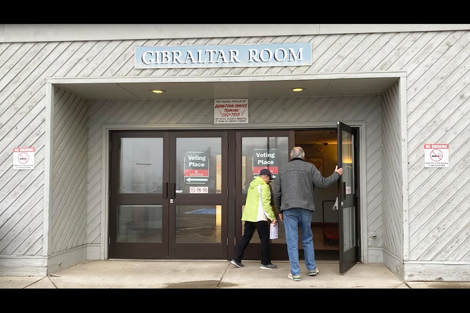 Cariboo Chilcotin voters can cast their ballot in advance at the Gibraltor Room in Williams Lake until Oct. 16.