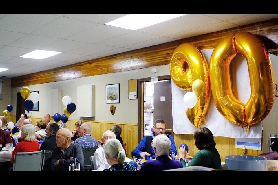 Royal Canadian Legion Branch 139 celebrated its 90th anniversary on Oct. 19. The legion was first chartered on Sept. 6, 1934. 