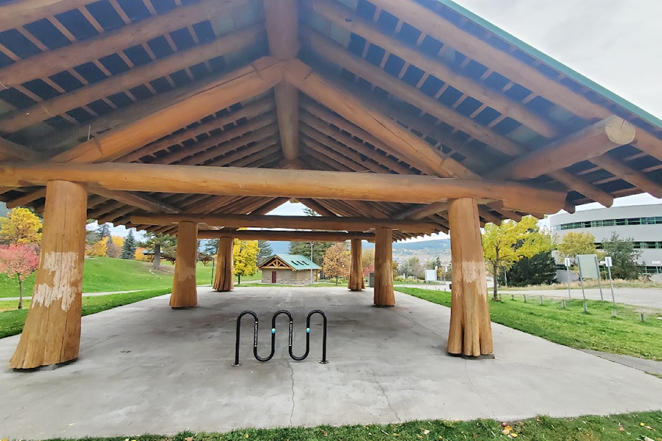 The steel picnic tables have been removed from the shelter at Boitanio  Park for repairs. 
