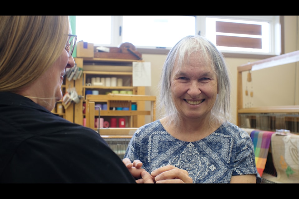 Brenda Macalister wants to see permanent access across B.C. to the services which empowers her to participate in the community as a deafblind woman. 