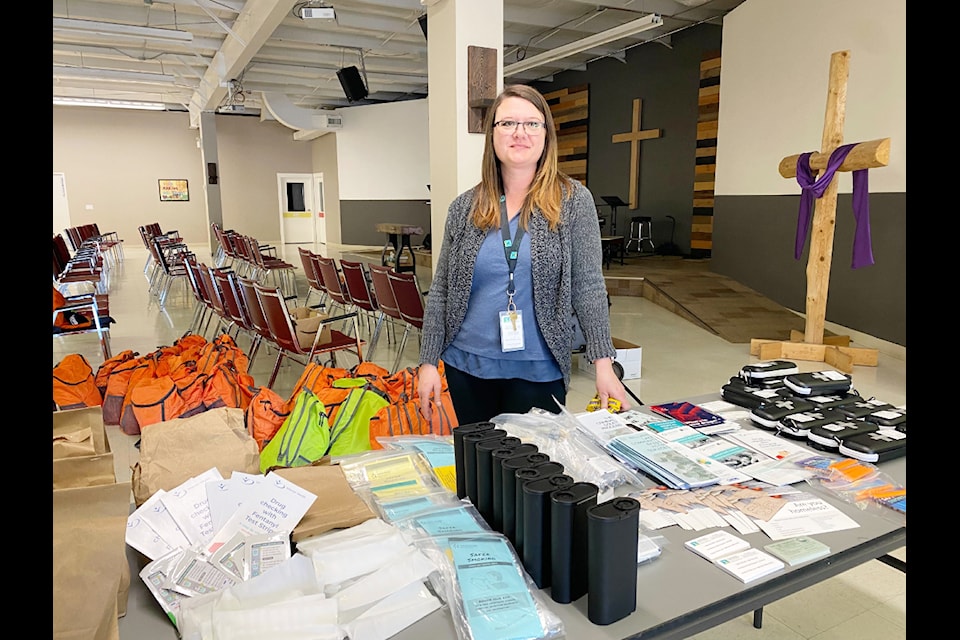 Teri Plumb of CMHA said events like Warm up for Winter gives a chance for folks to connect with local services while also staying warm, fed and socializing. 