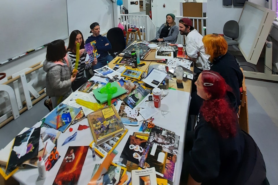 Peter Navratil is hosting an art jam Wednesday, Feb. 12 in Williams Lake similar to this one held in Port Alberni. 