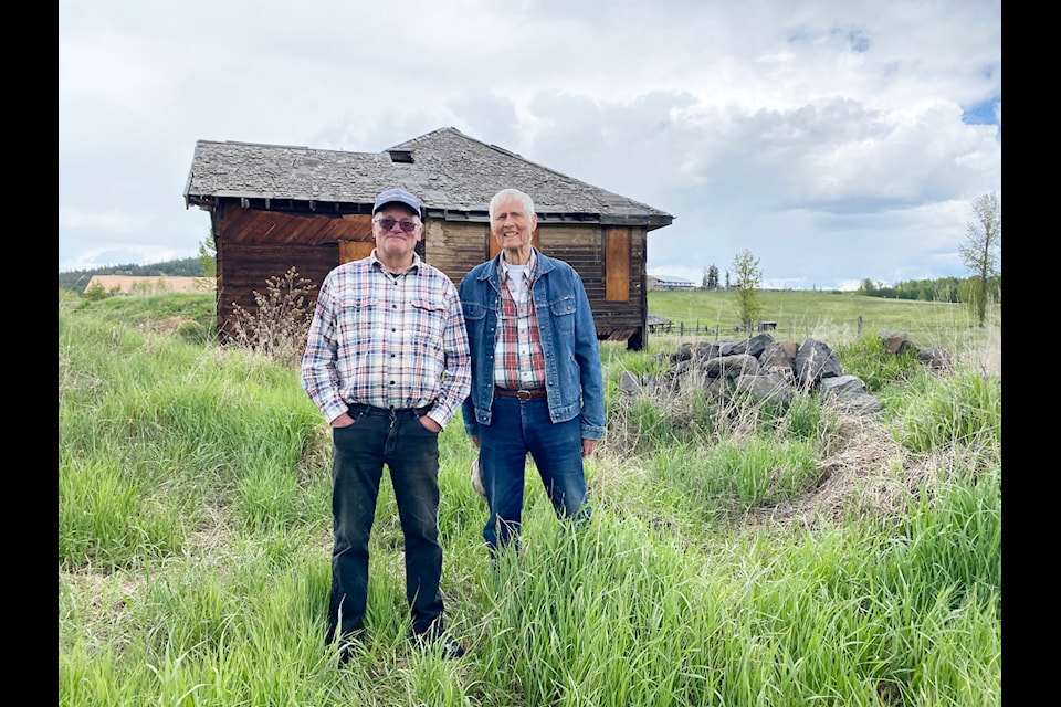 John Hoyrup, co-chair of the 150 Mile heritage society and George Atamanenko, a director with the society, have spent 20 years trying to create a space for tourists to visit the historic 150 Mile Courthouse. 