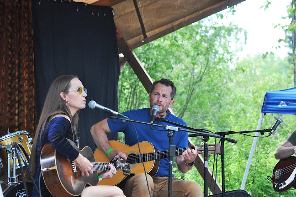 Horsefly's Bats & Dao perform saturday afternoon from the Arts on the Fly River Stage. Bats & Dao will be the second band to perform next Thursday, July 24 for Performances in the Park in Williams Lake.