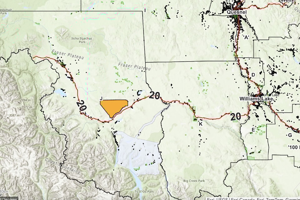The Cariboo Regional District  has issued an evacuation alert fo the Martin Lake area. 