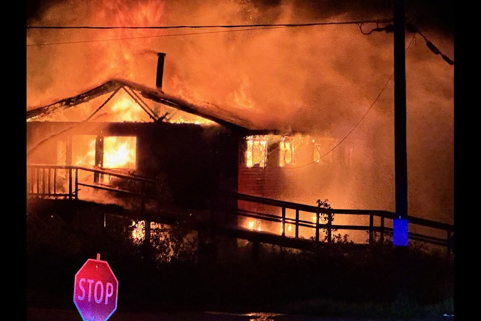 A house fire broke in the early hours of the morning on Thursday, June 5 in Bella Bella. 