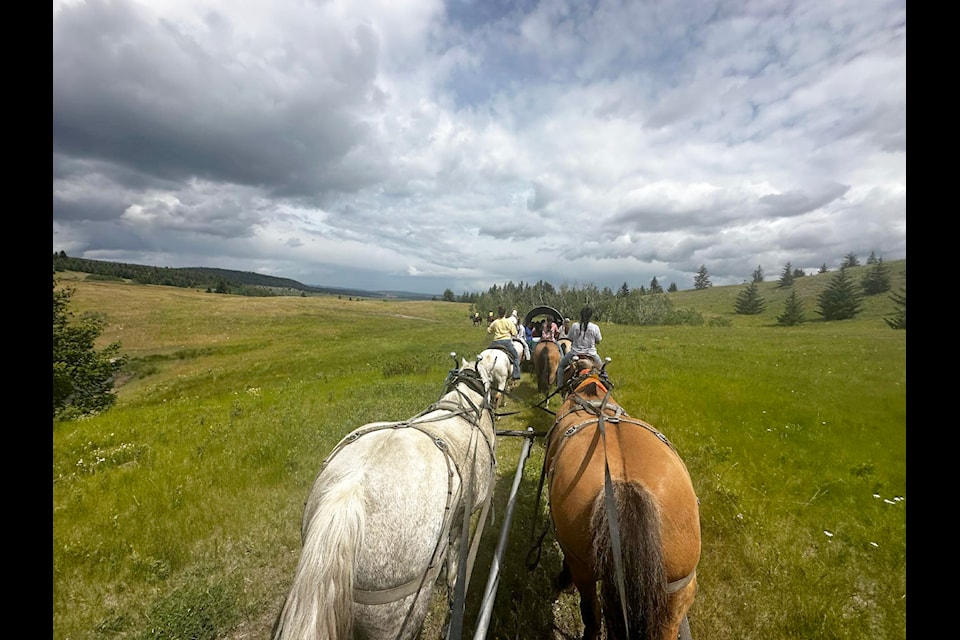 The 17th annual Xeni Gwet'in Youth Wagon Trip set off from the Nemiah Valley Lodge on June 20 and will be arriving in Williams Lake on June 27, 2025. 