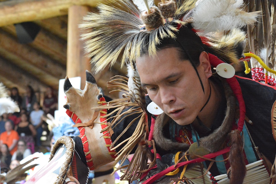The Father's Day Traditional Pow Wow was busy Saturday, June 14, 2025 at the Chief William Pow Pow Arbor. 