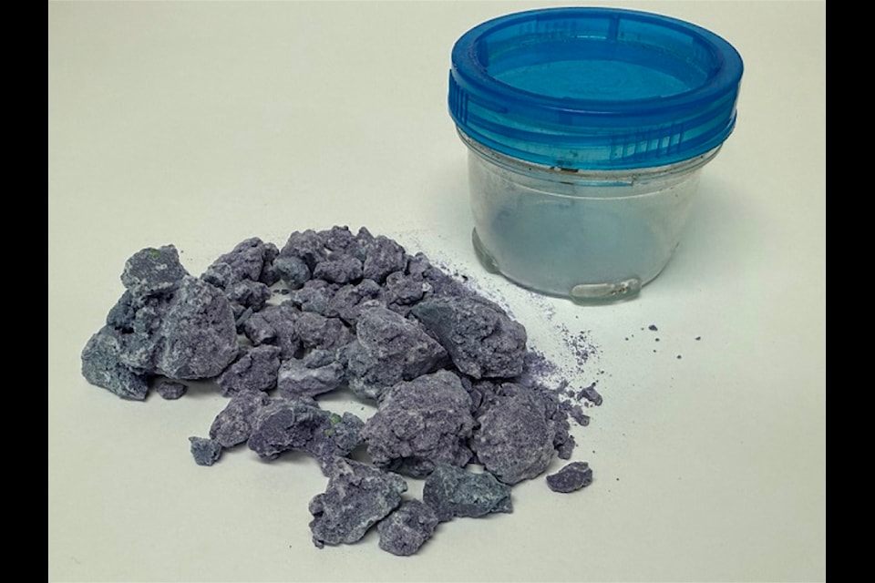 RCMP seized suspected drug trafficking items in Williams Lake Tuesday, June 10, 2025. 