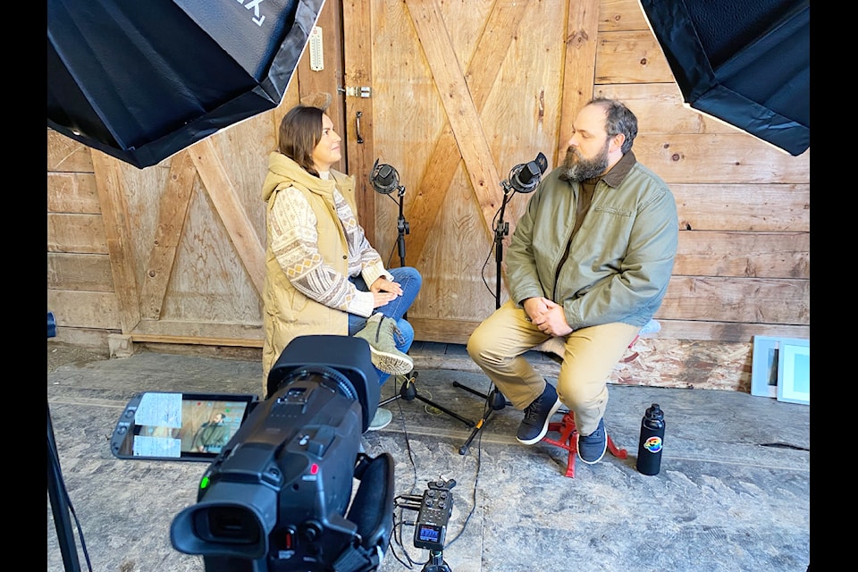 Rohan Keenan interviews local artist Julie Doerfling to learn about what drives her to make art in the Cariboo. 
