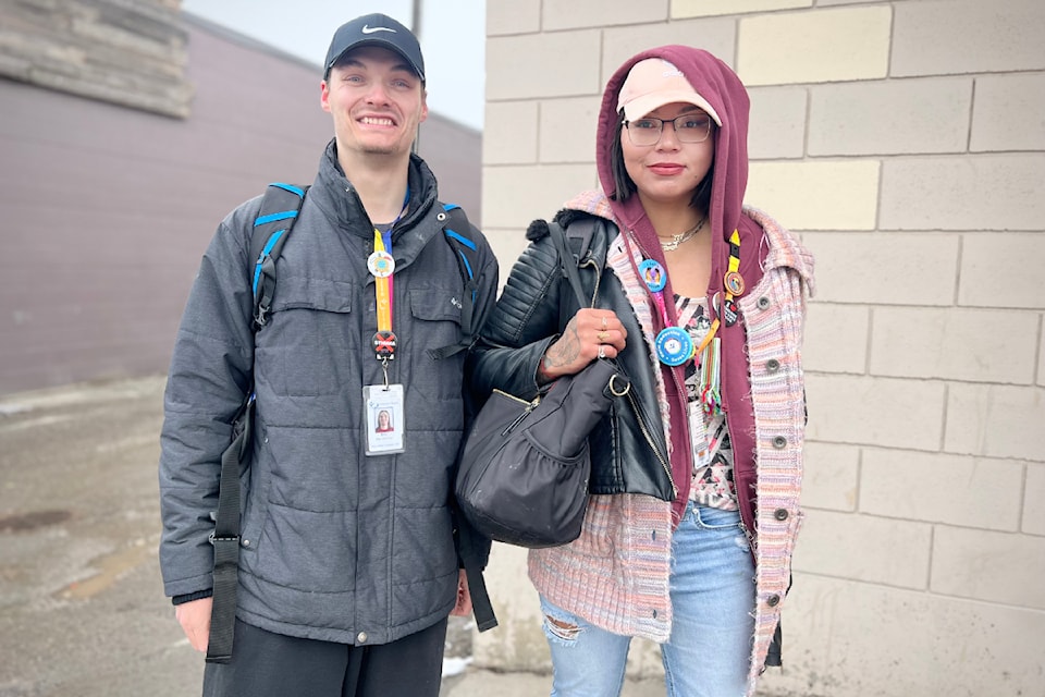 Eric McAfee and Nova-Lee Dixon are peer volunteers with Interior Health.