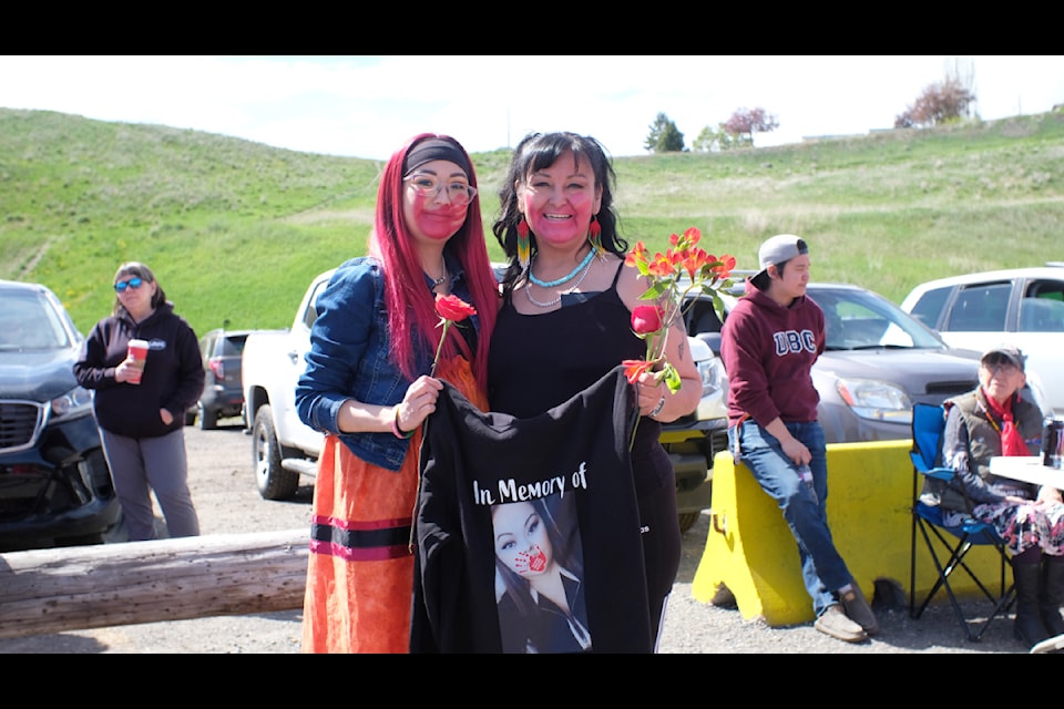 Shiana Billyboy and Trina Setah remember Shenita Myers of Williams Lake.