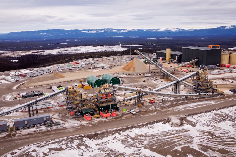 An aerial view of Blackwater Mine in January 2025. 