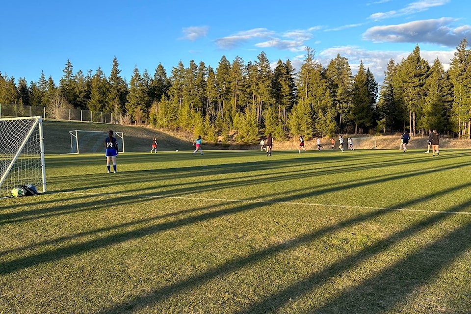 Williams Lake Ladies Soccer League gets underway with an exhibition game Monday, April 28. 