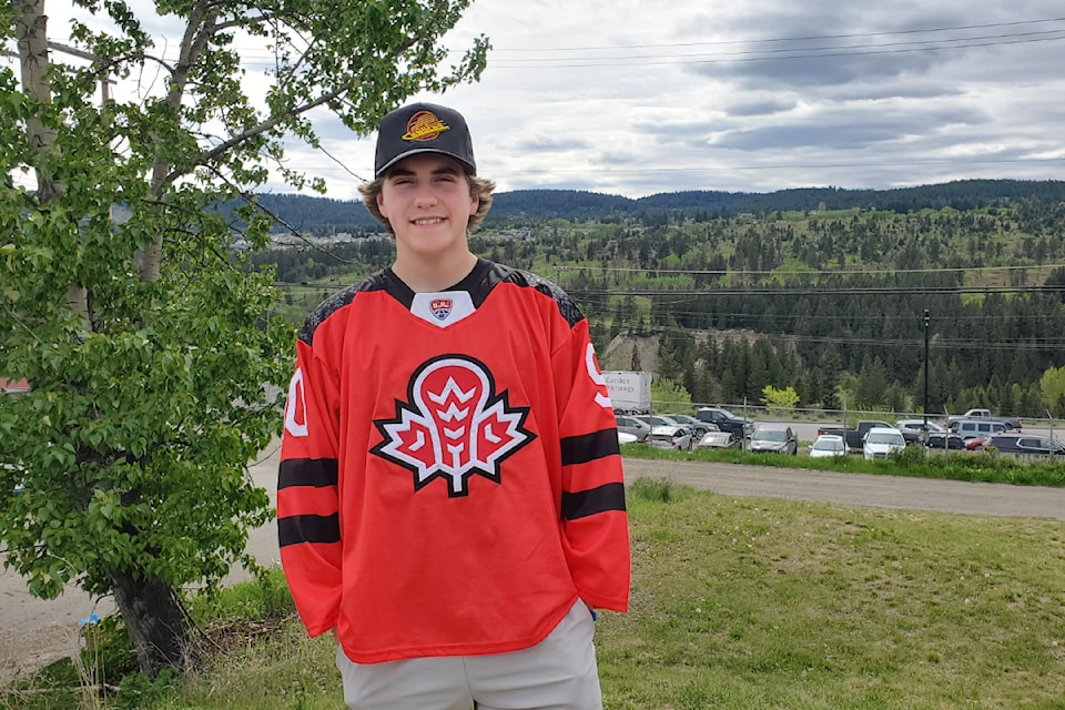 Lacrosse player Lucas Sanford competed in the Commonwealth Cup in Australia  Feb. 15 to 18, 2025. 