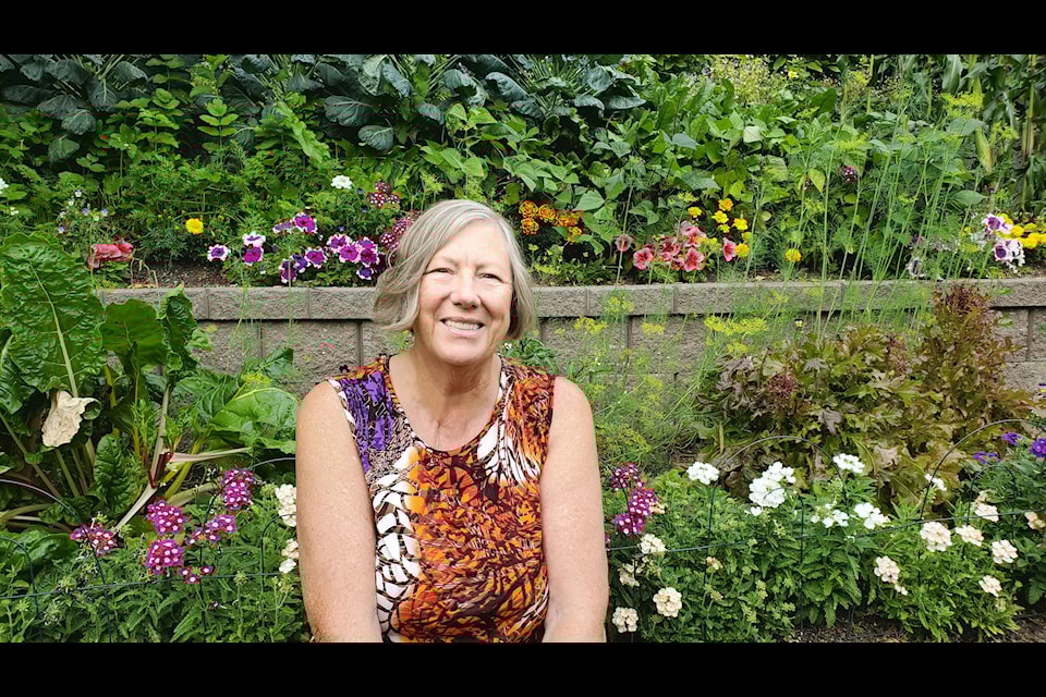 Skye Raffard is enjoying more time to garden since retiring from her practice in 2023. 
