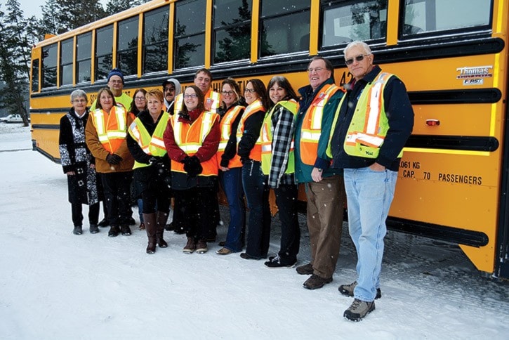 mly TRU school bus driver graduates