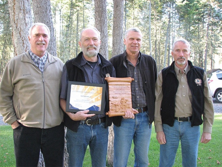 Rod Krimmer wins woodlot association award