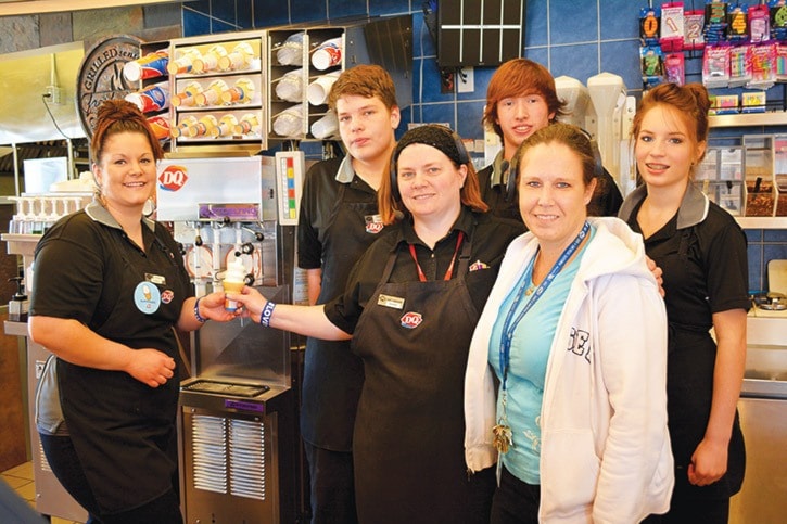 mly DQ free cone day