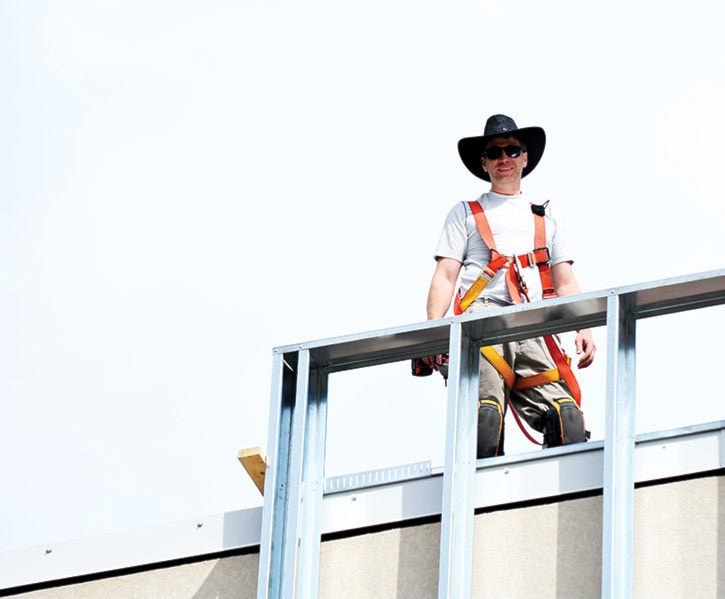 mly mall construction worker with cowboy hat