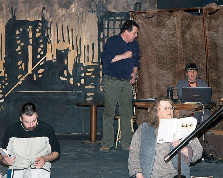 26684tribunea22-Front-Chris-Armstrong-Sandi-Alaric-Back-Director-Jay-Goddard-Sylvia-Swift