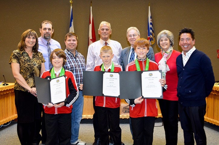 mly Shogun honoured at city hall