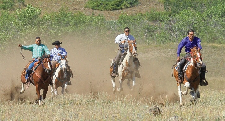 The great Nemiah Mountain Race, 36th Annual Nemiah Valley Rodeo.