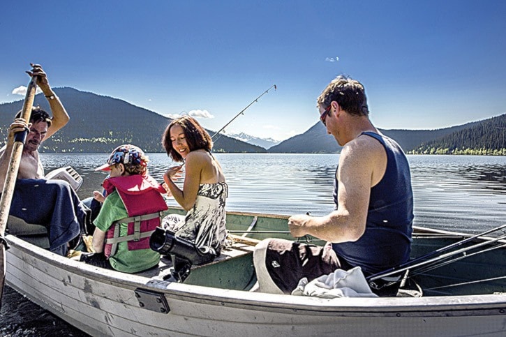 Bowron Lake Canoe