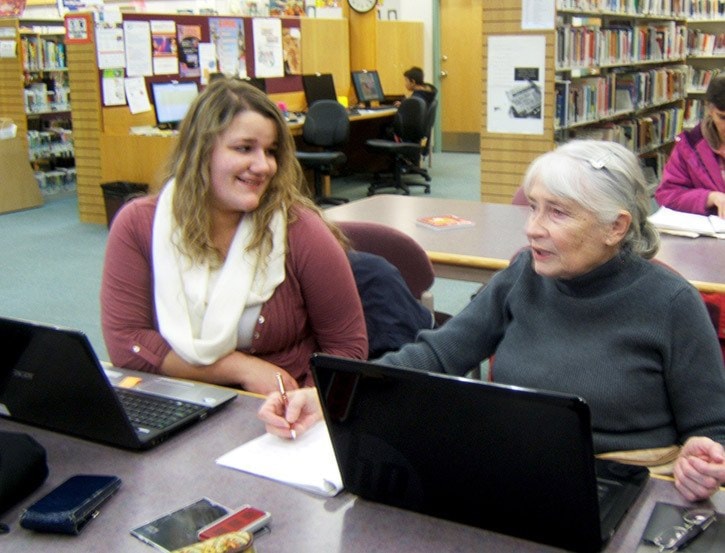 The New Horizons for Seniors program matches students with seniors.