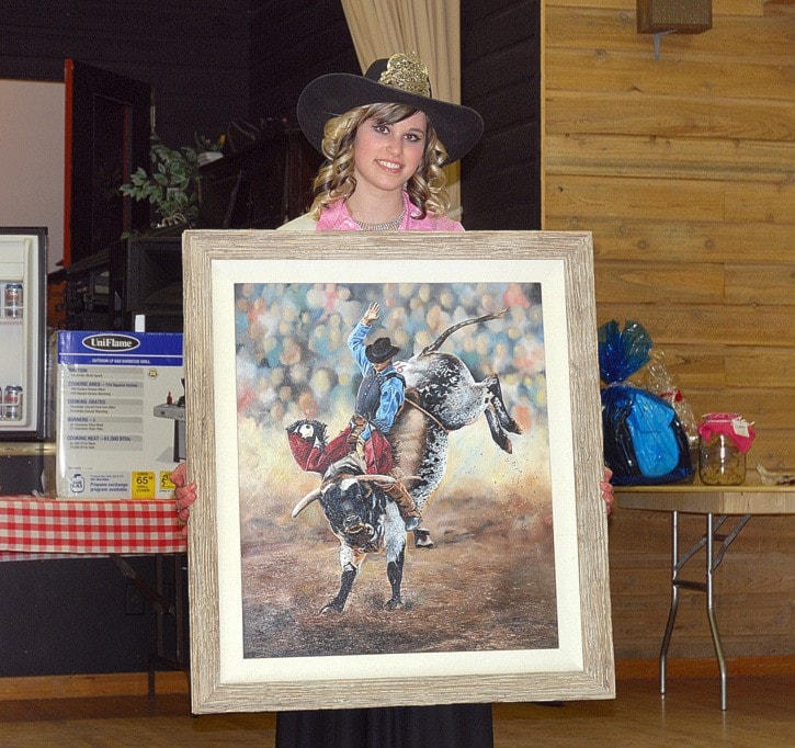 65297tribuneA16LDStampedeDinnerpainting745