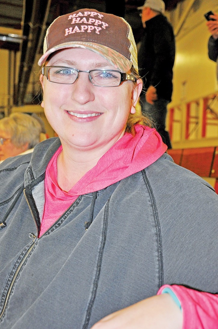 Williams Lake Minor Hockey Association female co-ordinator Jen Loewen