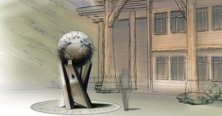 3DS Rick Hansen Monument Concept