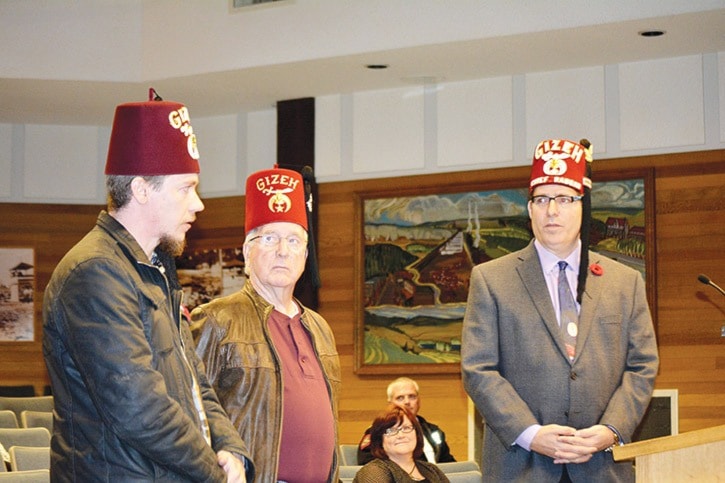 mly Shriners at City Hall