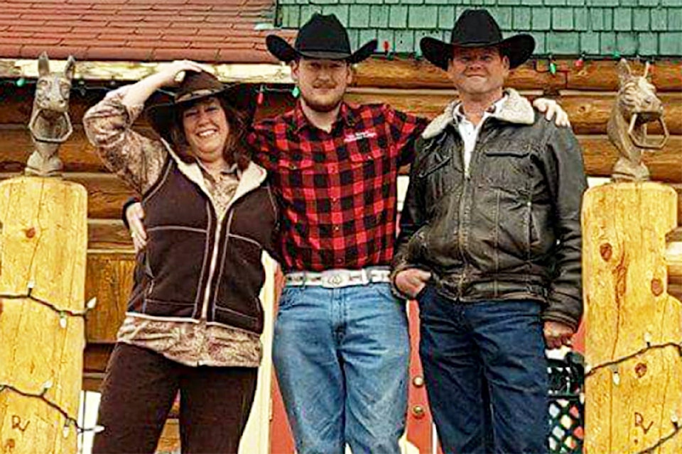 Brenda, Kris and Kurt Van Embers own and operate the Historic Chilcotin Lodge in Riske Creek, B.C. (Photo submitted)