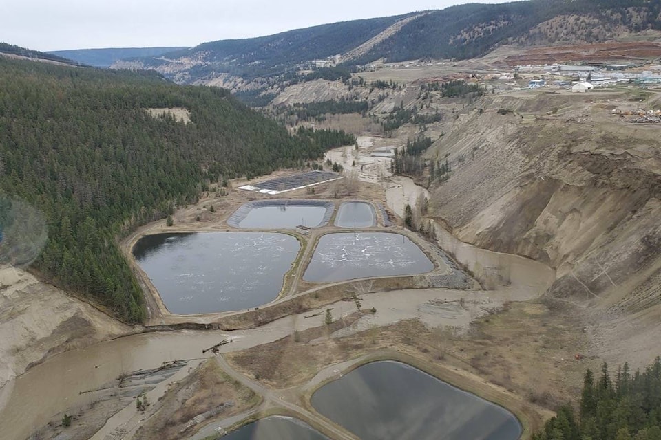 High river flows continue to erode the river valley and compromise the City’s sewage treatment infrastructure. (Monica Lamb-Yorski photos - Williams Lake Tribune)