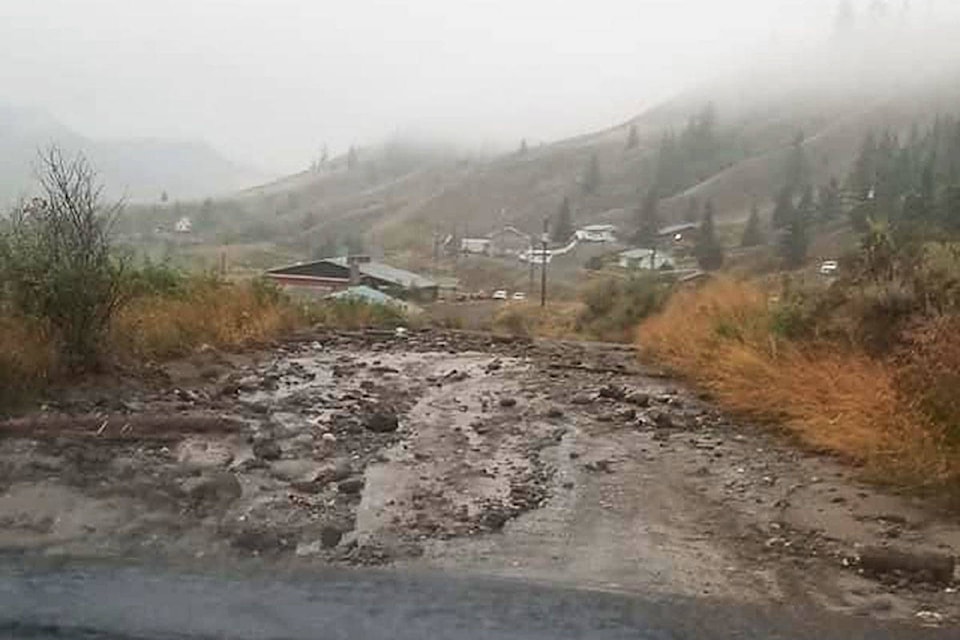 Dog Creek was one of the areas hit by a storm early Saturday morning, Sept. 19, 2020. (Phyllis Rosette photo)