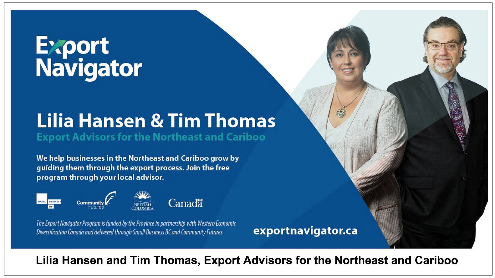 Cariboo and Northeast businesses achieve international success with Export Navigator