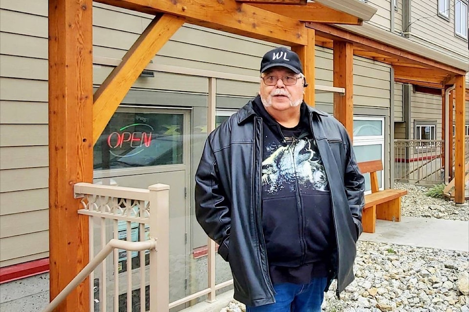 Canadian Mental Health Association Cariboo Chilcotin Branch homeless outreach worker Wayne Lucier said there is no affordable housing presently available in Williams Lake. (Monica Lamb-Yorski photo - Williams Lake Tribune)