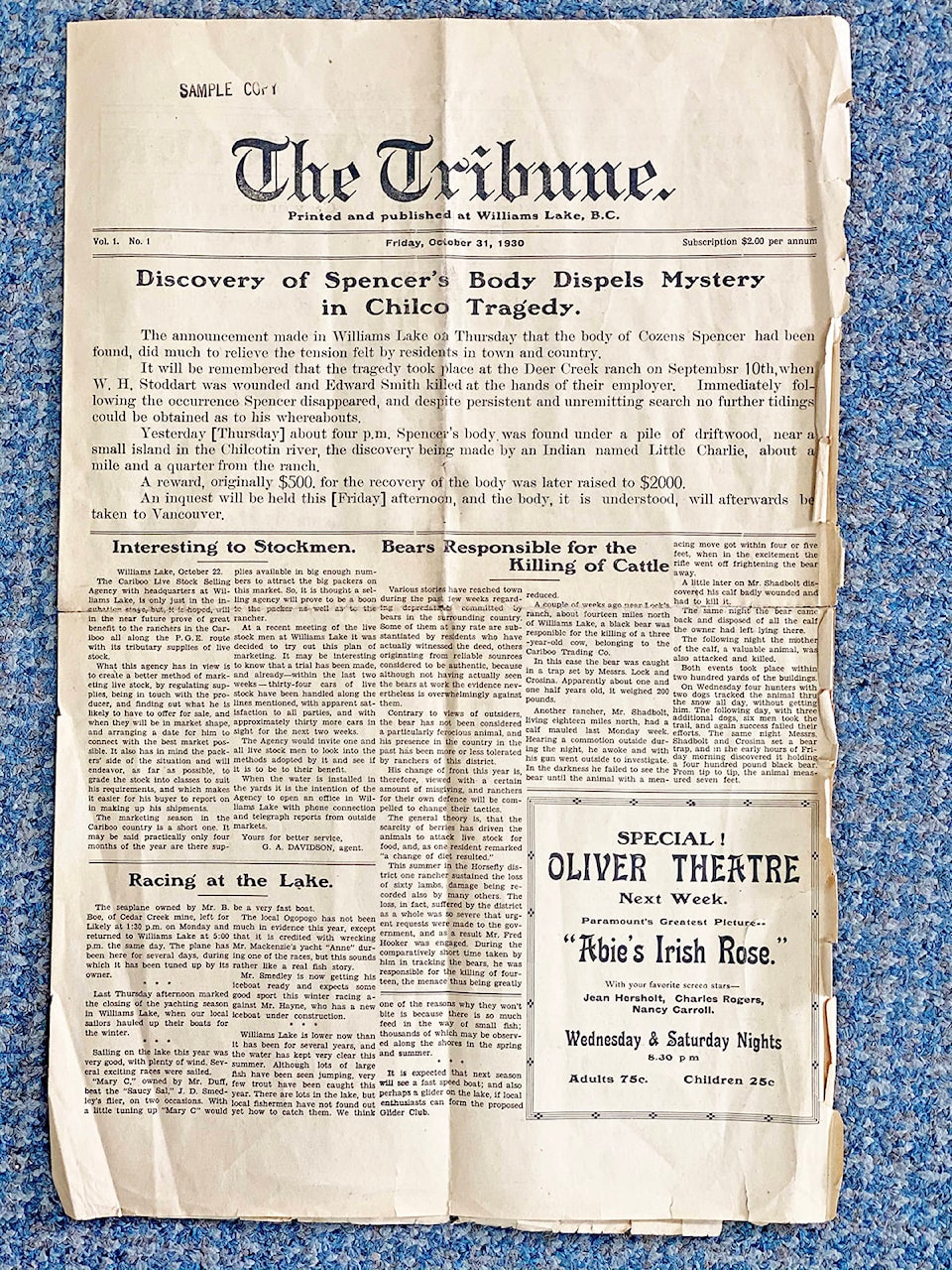 90 years and counting at the Williams Lake Tribune - The Williams Lake  Tribune