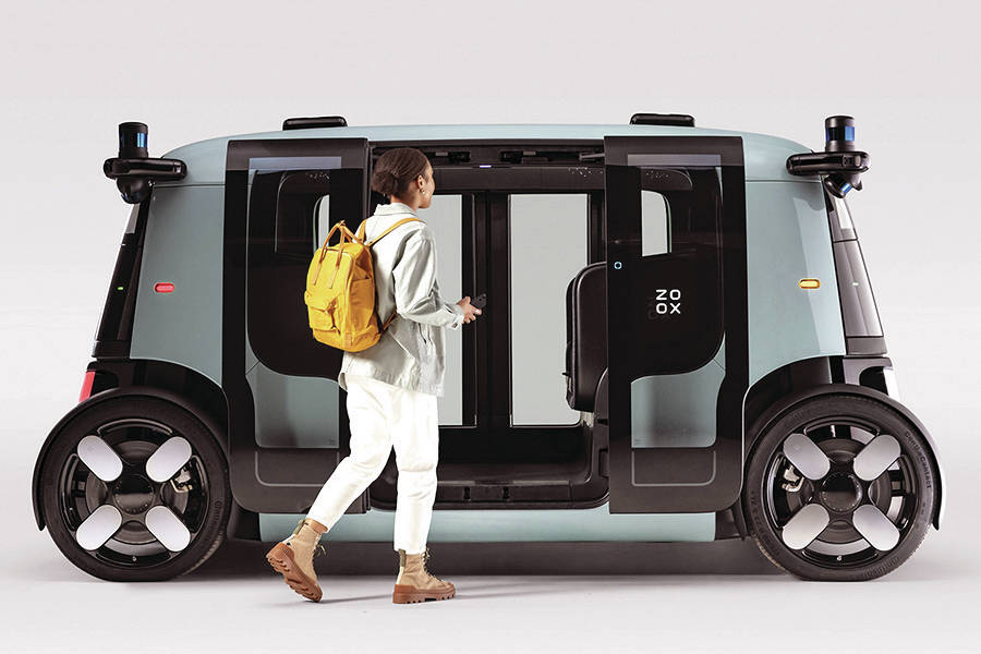 Zoox Fully Autonomous, All-electric Robotaxi
